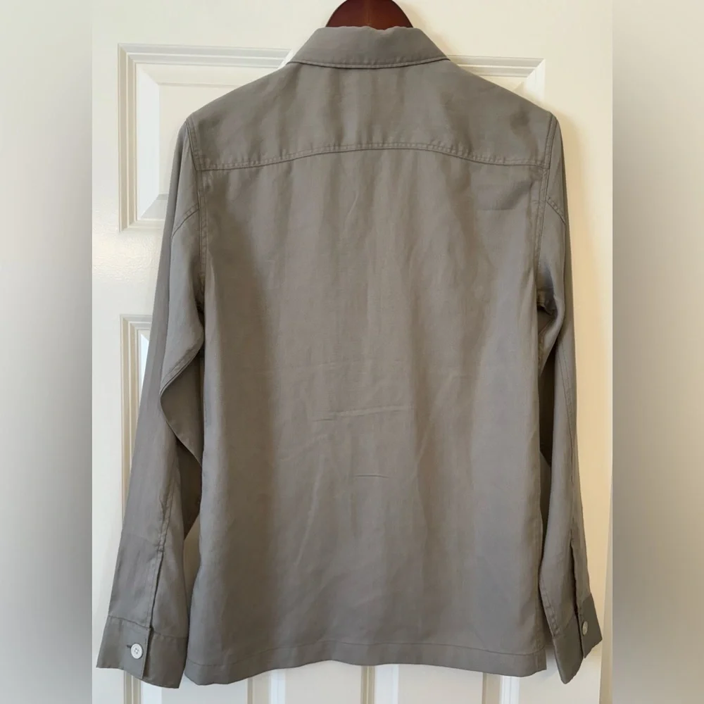 AllSaints Penang LS Shirt Button Down Ling Sleeve Size XS - Picture 2 of 9